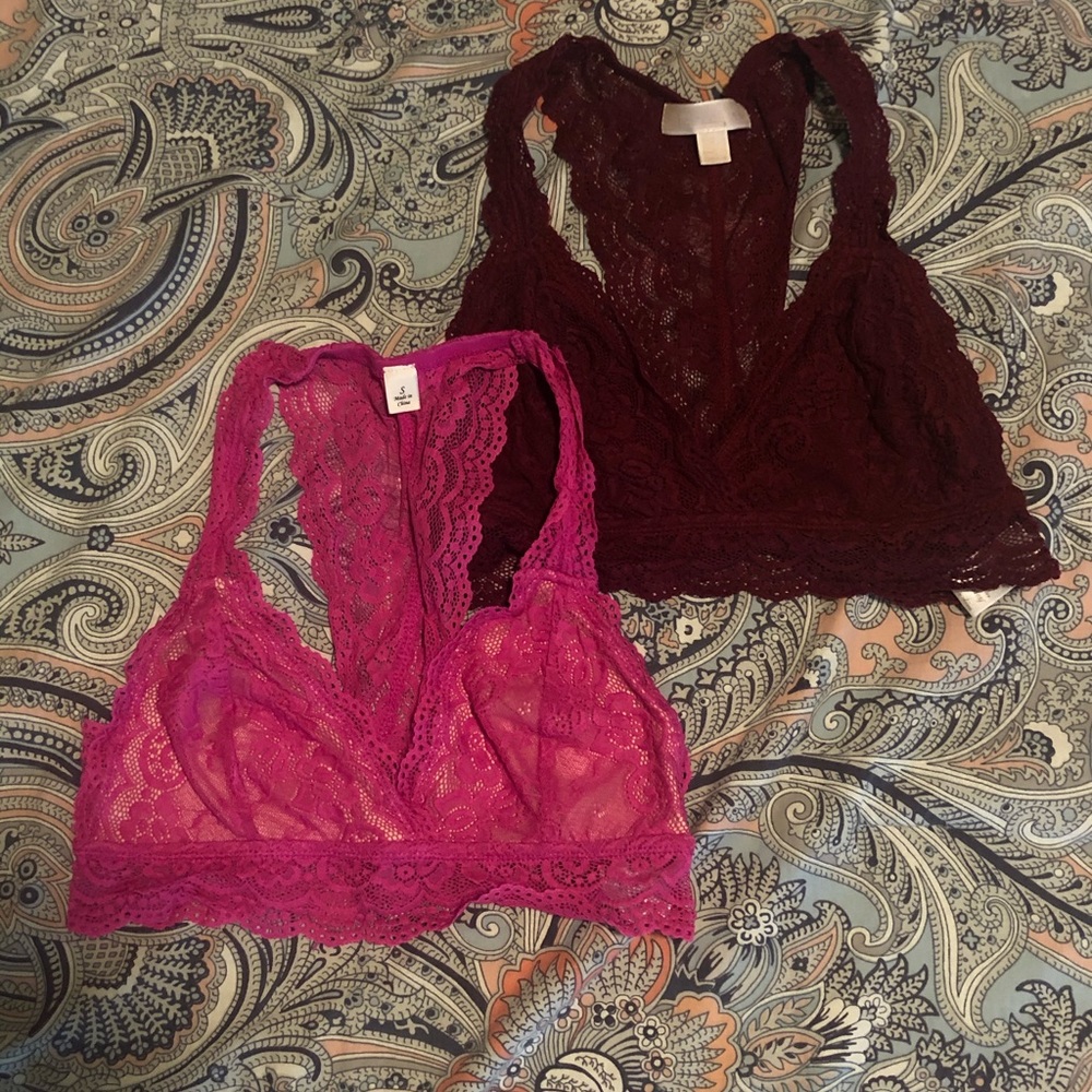 Two Bralettes